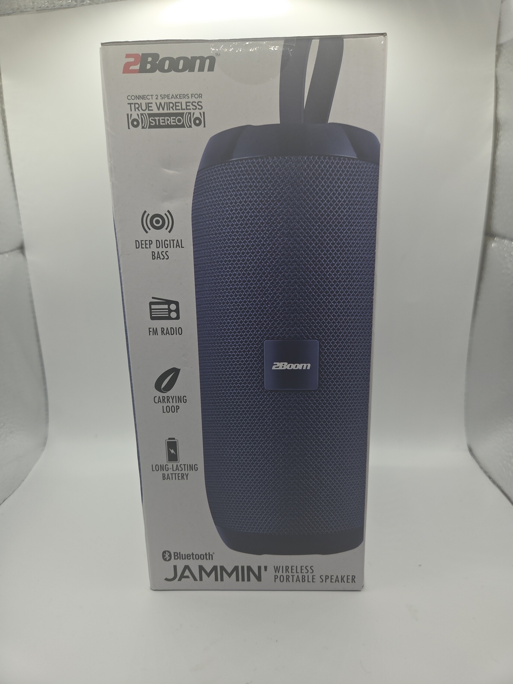 Jammin Wireless Portable Speaker - Blue